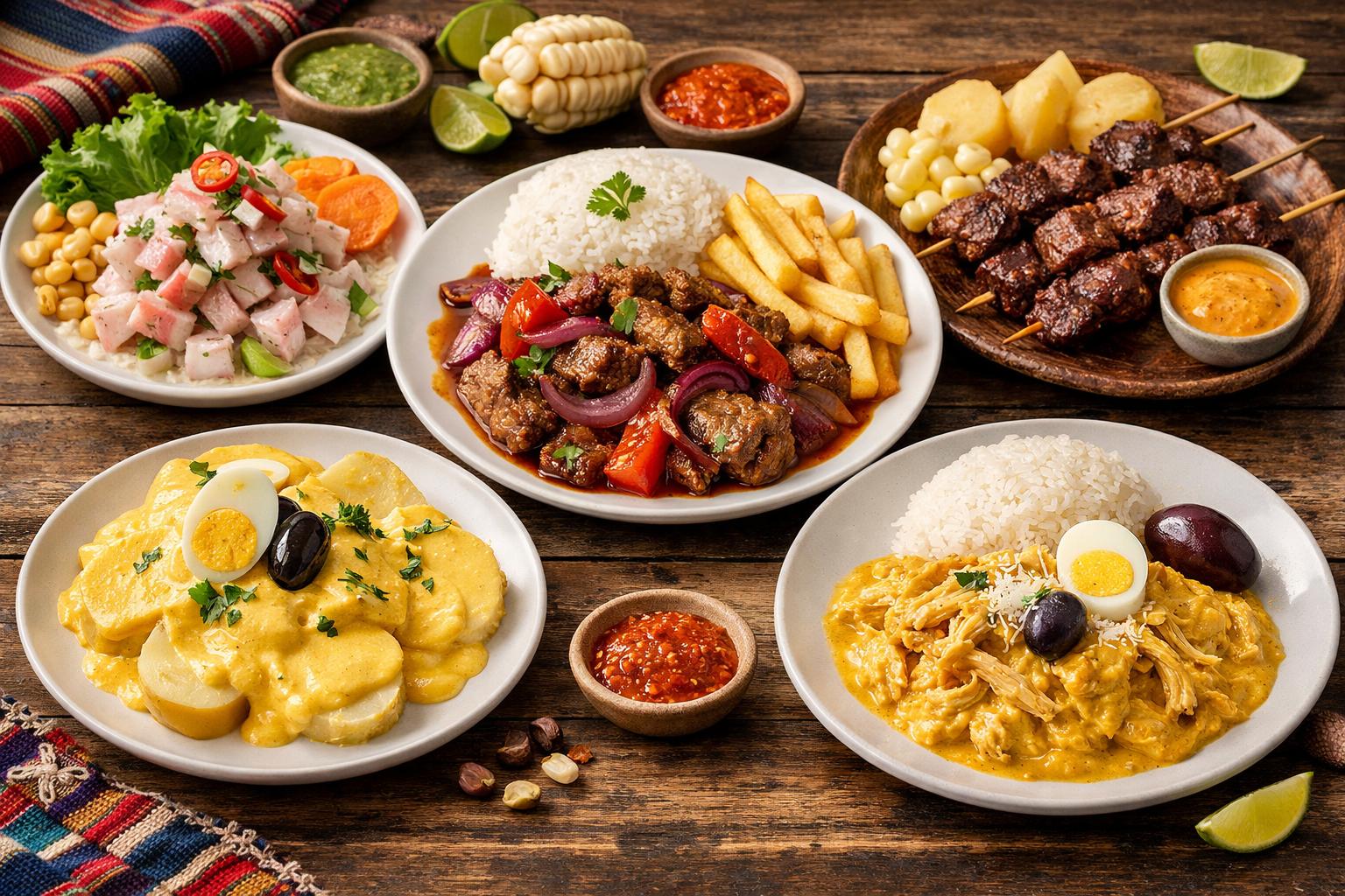 Descubre los mejores platos peruanos: sabores auténticos que te transportarán a Perú