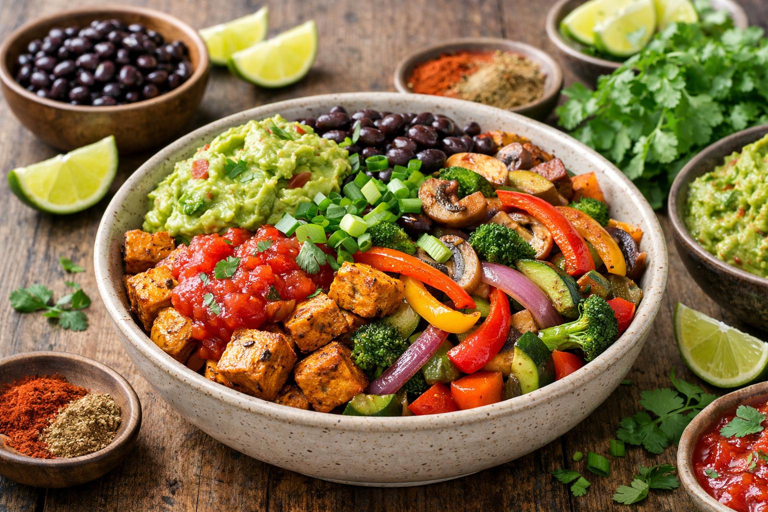 Fajitas veganas: receta fácil y deliciosa para disfrutar en casa