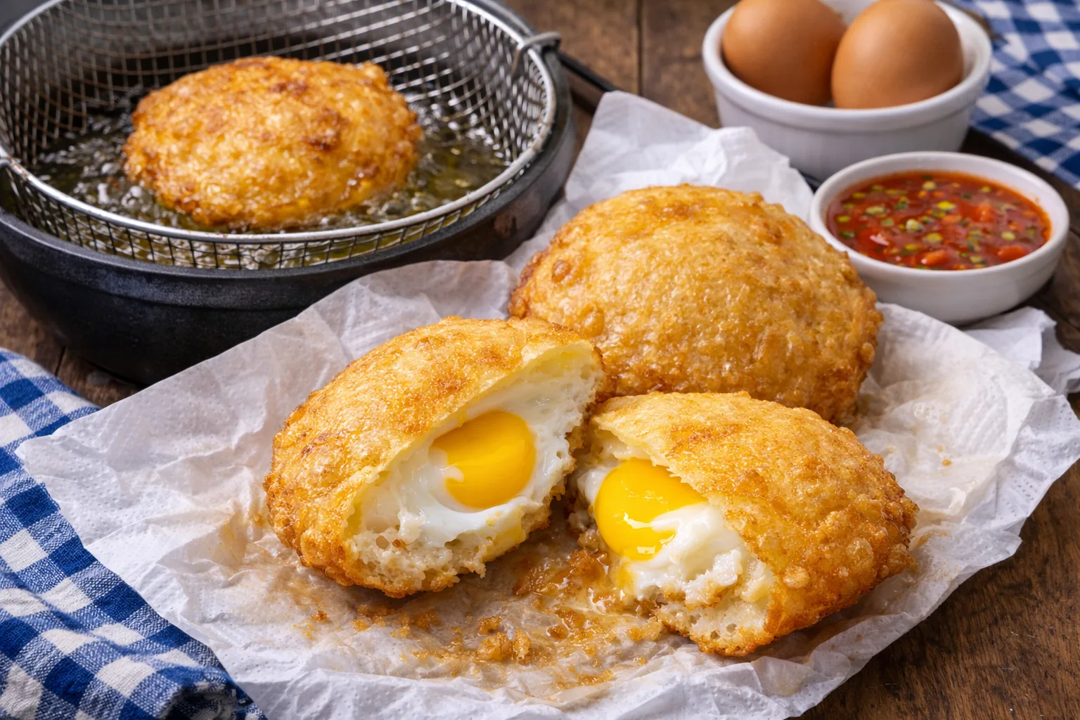 Arepa de huevo cartagenera crujiente (con tips para que no se reviente)