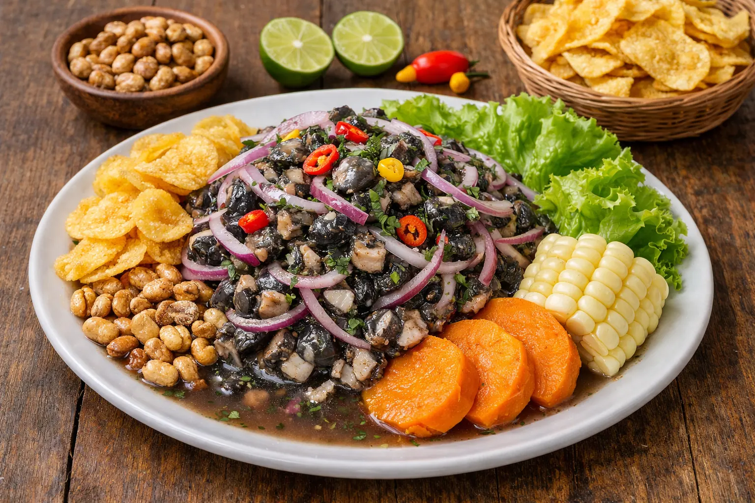 Ceviche de conchas negras tradicional (estilo Tumbes)