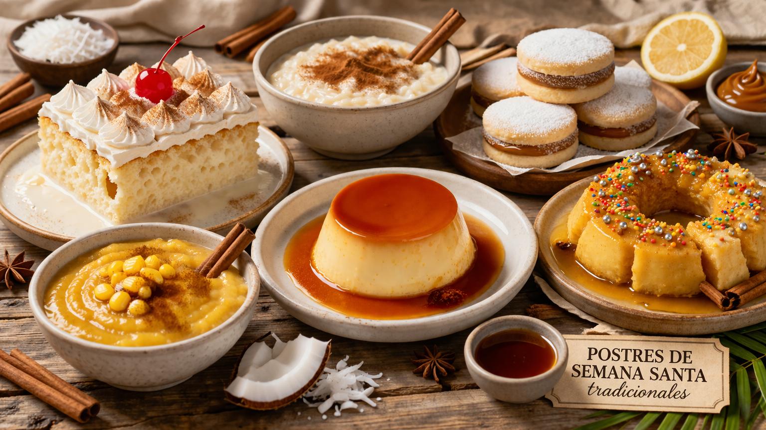 Deliciosos postres de Semana Santa para disfrutar en familia