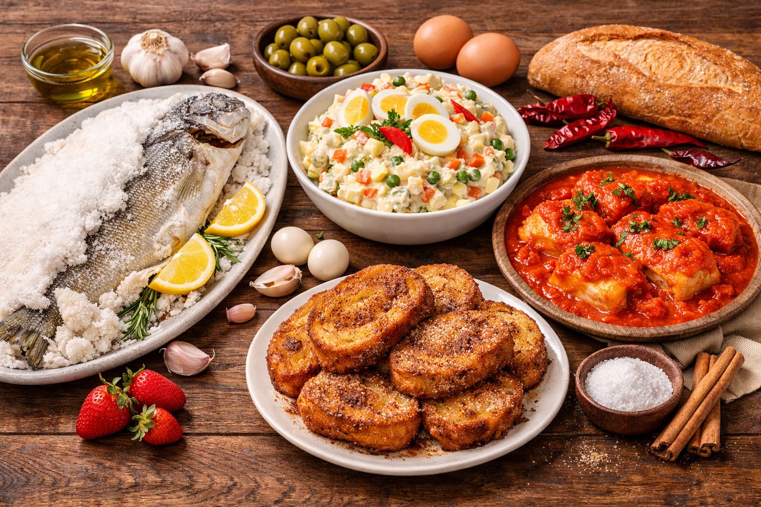 Recetas tradicionales de Semana Santa: deliciosas comidas para toda la semana