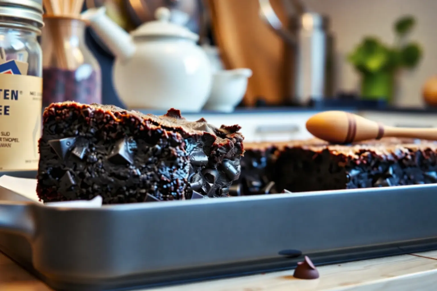 Delicioso brownie sin gluten: receta fácil y saludable