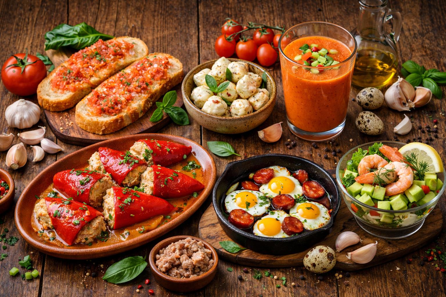 Deliciosas tapas españolas frías: recetas fáciles y rápidas