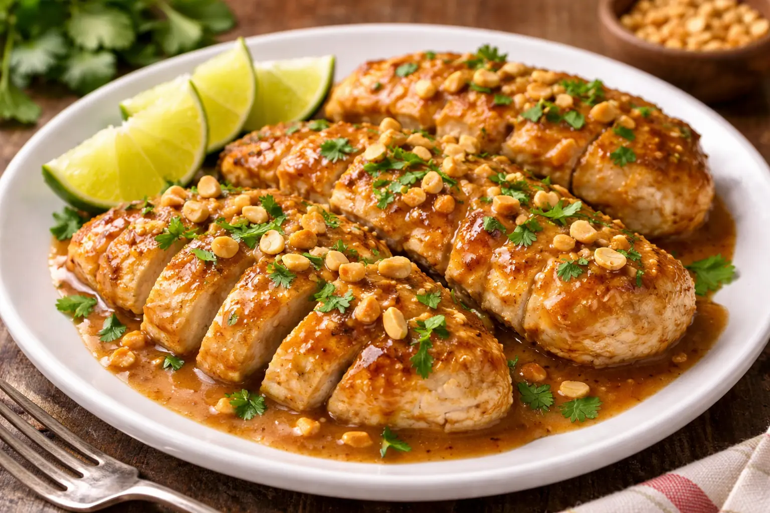 Receta fácil y deliciosa de pollo con maní: ¡sorprende a todos en la mesa!