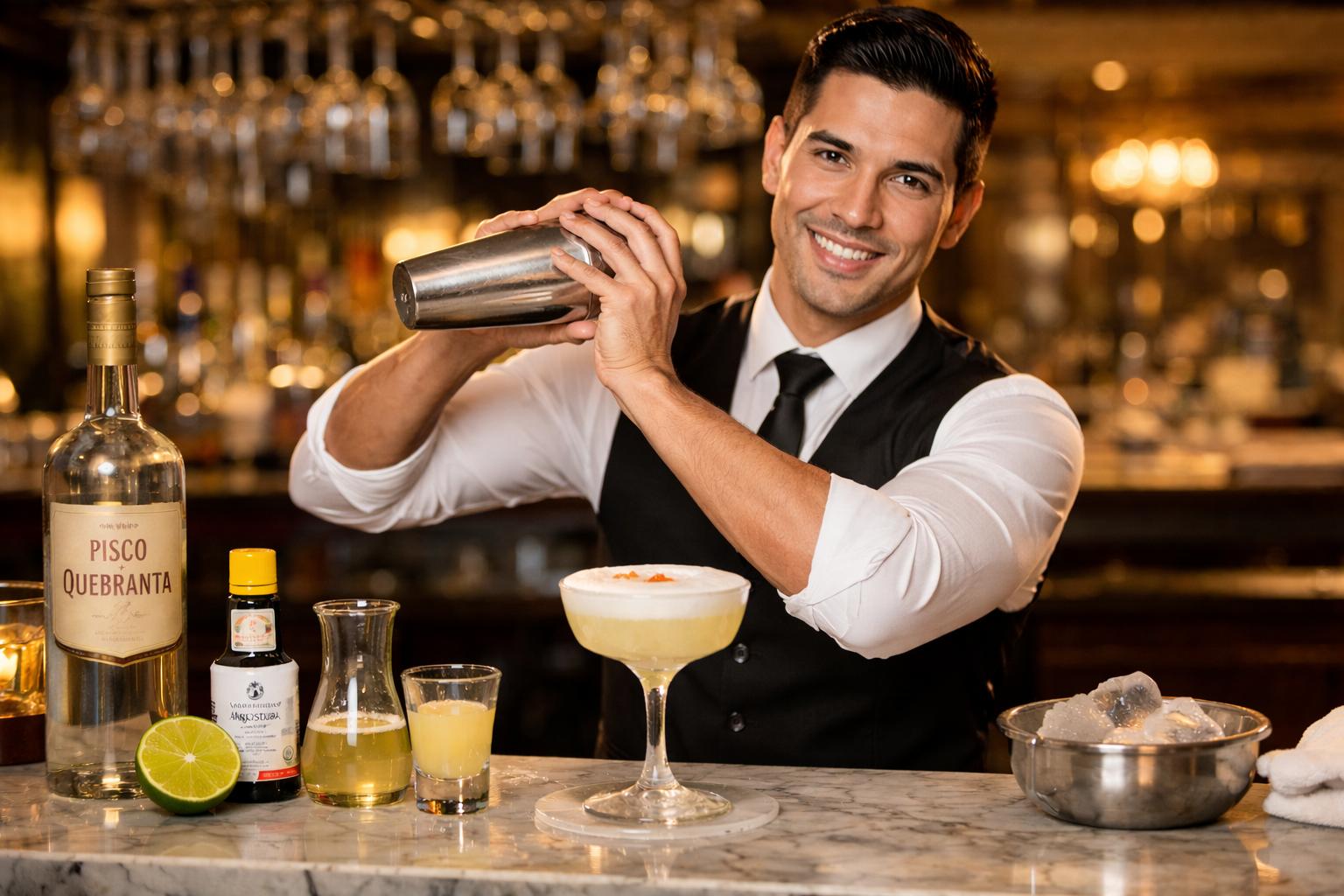 Recetas de Pisco Sour: Descubre cómo preparar el cóctel peruano más famoso