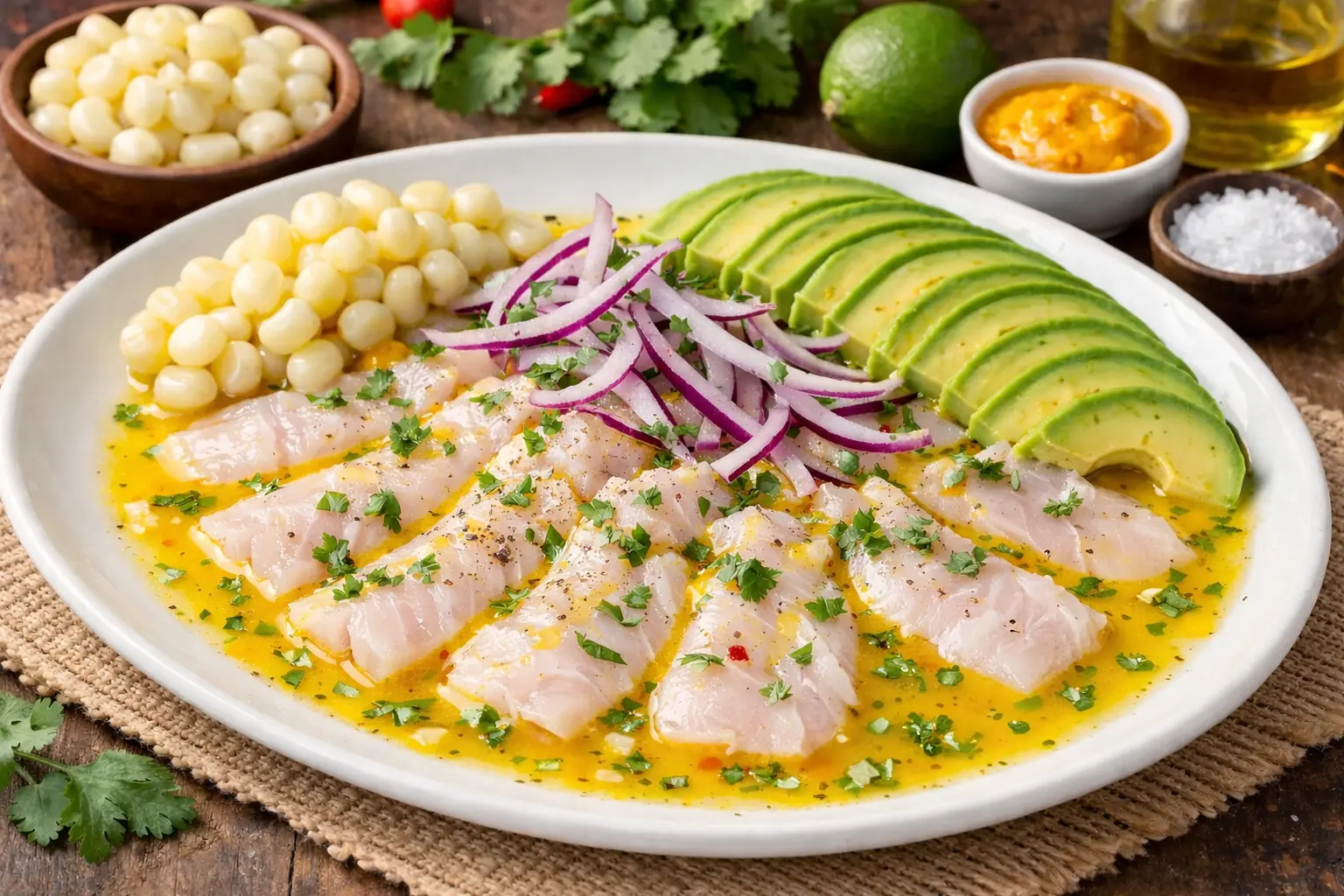 Receta fácil de tiradito de pescado: ¡Delicioso y refrescante plato peruano!