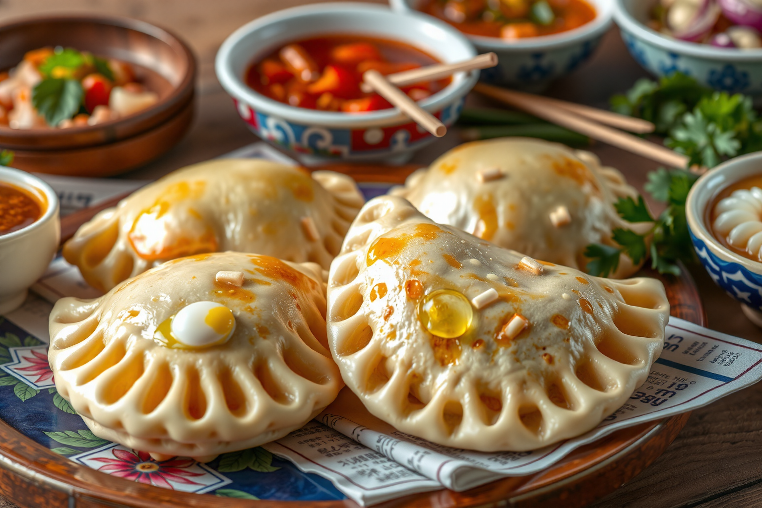 Deliciosas empanadas chinas: recetas y secretos para prepararlas en casa
