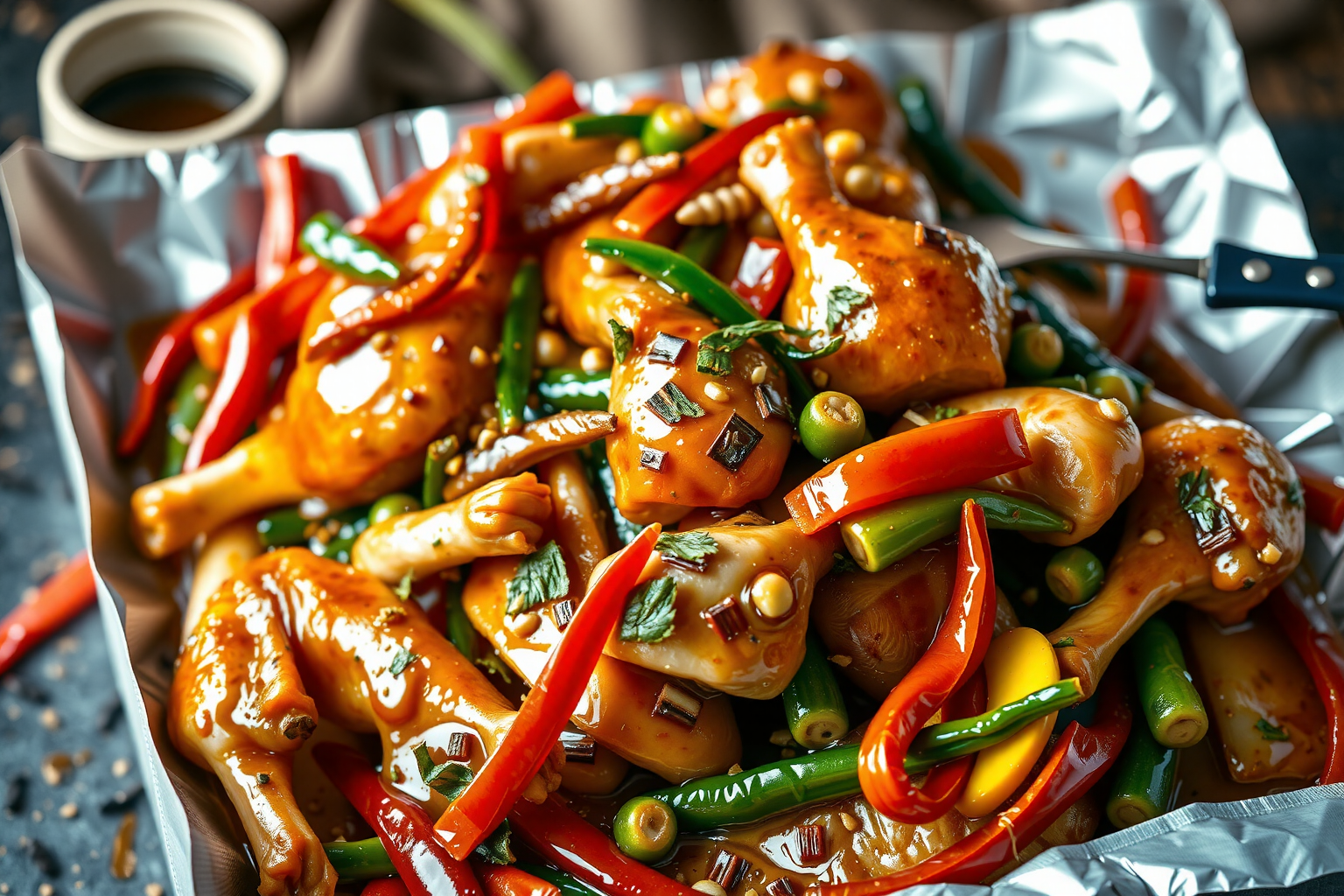 Receta fácil de pollo en caja china: ¡Sabores irresistibles en cada bocado!