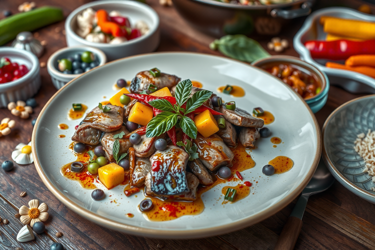 Selección de recetas de comida peruana