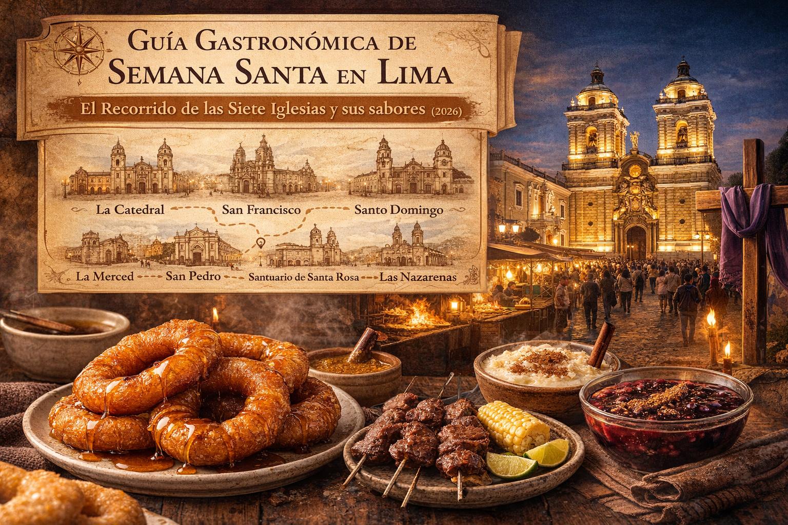 Guía Gastronómica de Semana Santa en Lima: El Recorrido de las Siete Iglesias y sus sabores (2026)
