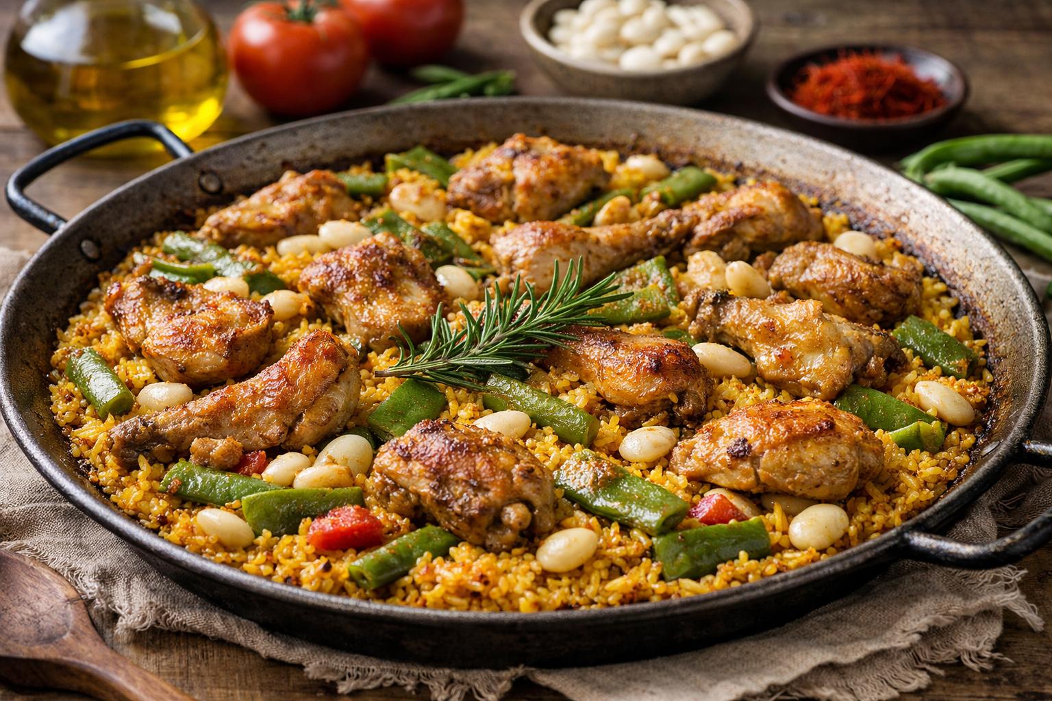 Paella valenciana: receta tradicional, origen e historia