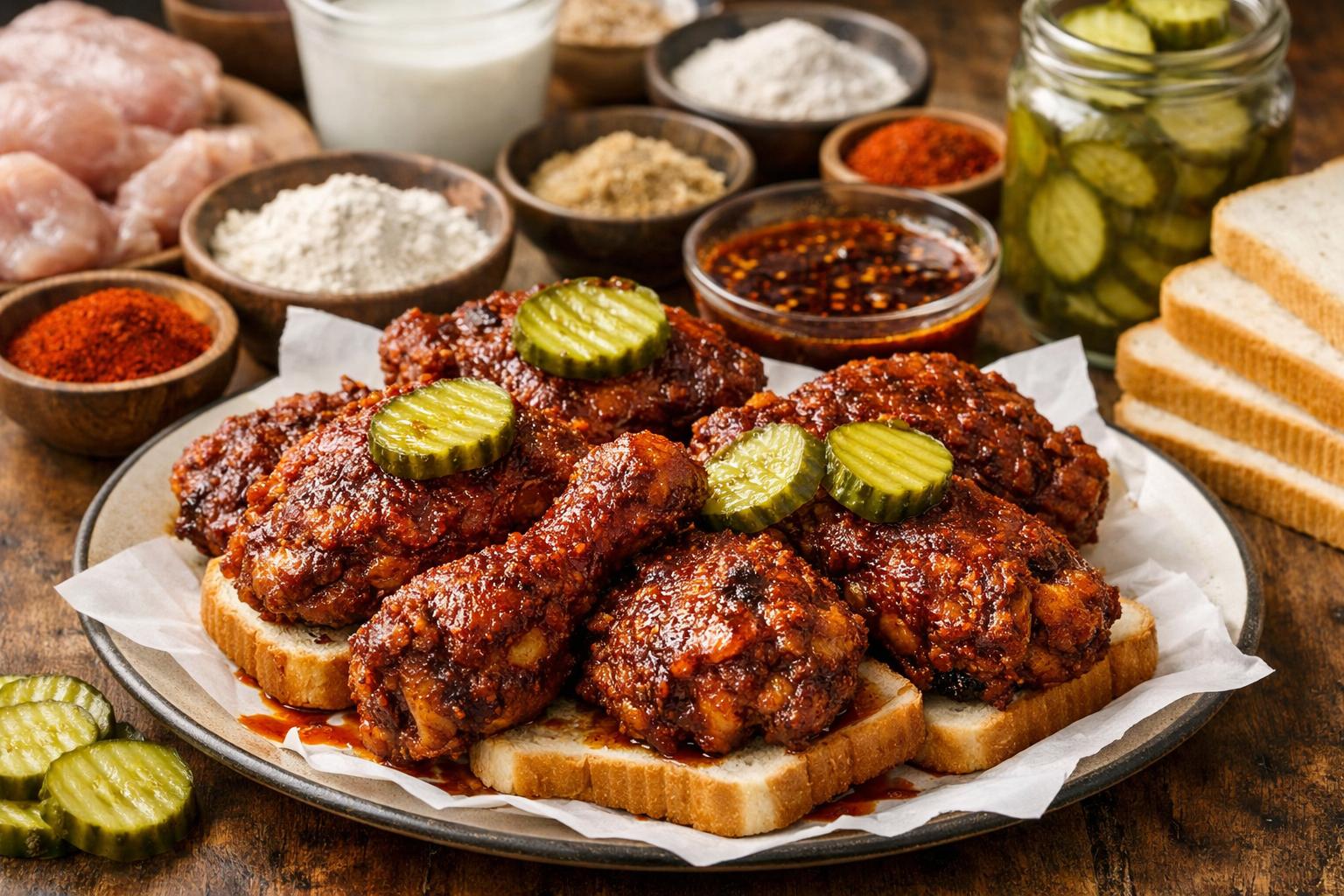 Nashville Hot Chicken: El auténtico pollo frito de Tennessee