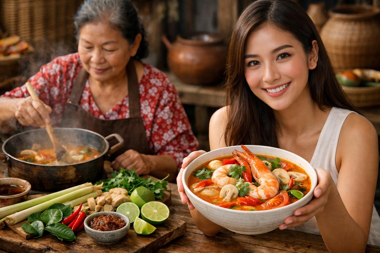 Tom yum kung: receta tailandesa auténtica paso a paso