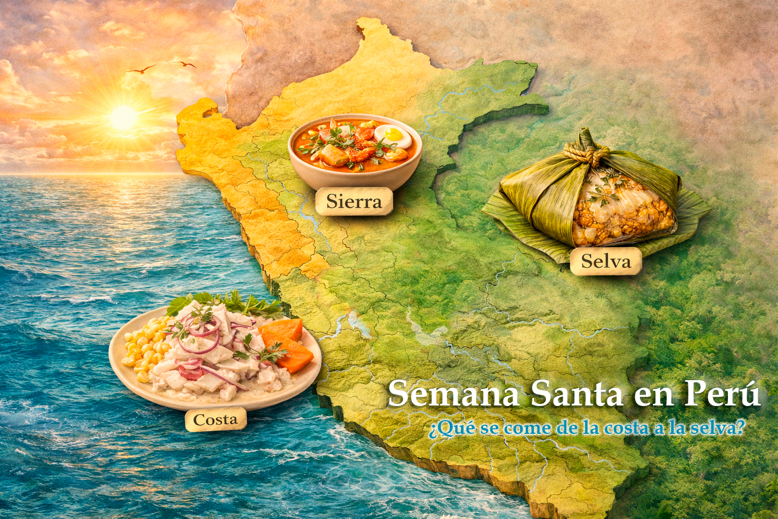 Semana Santa en Perú: qué se come de la costa a la selva