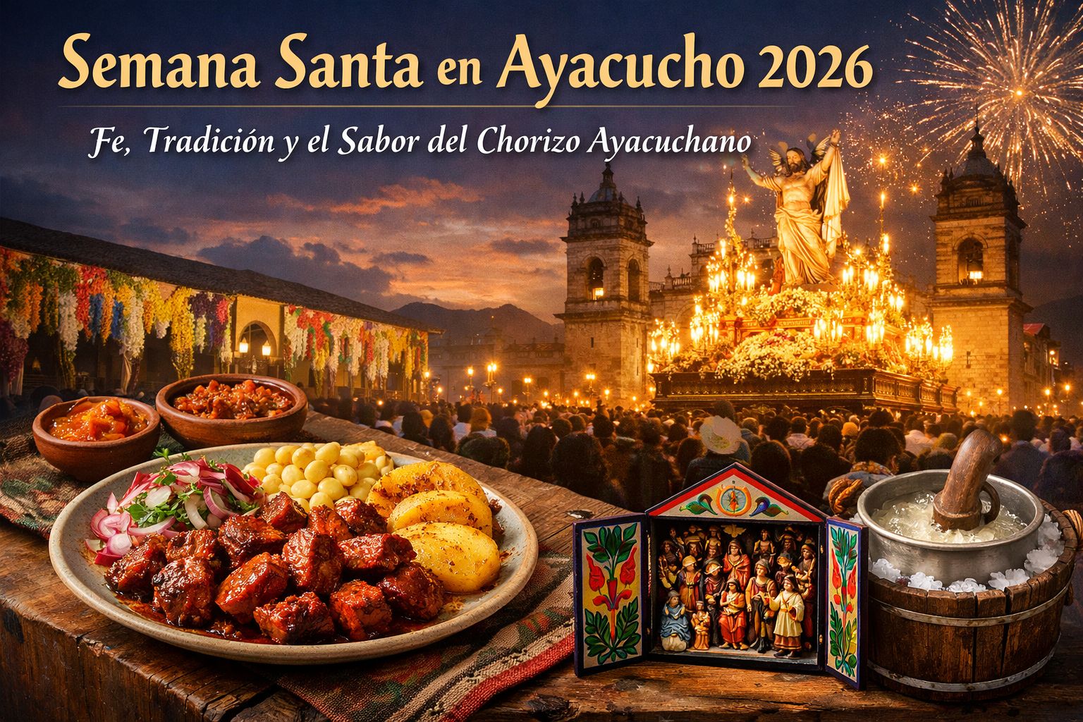 Semana Santa en Ayacucho 2026: Fe, Tradición y el Sabor del Chorizo Ayacuchano