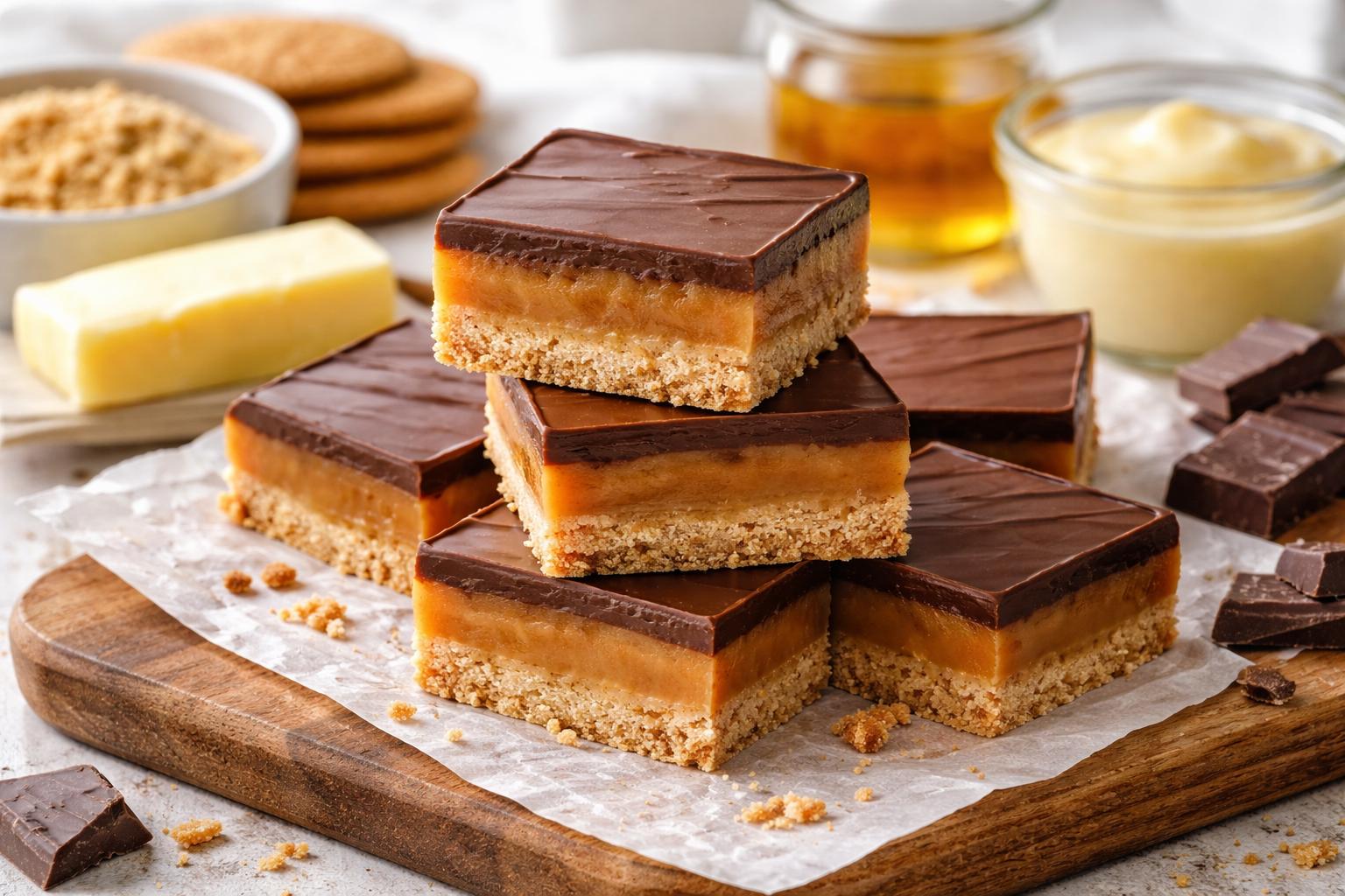 Caramel slice australiana
