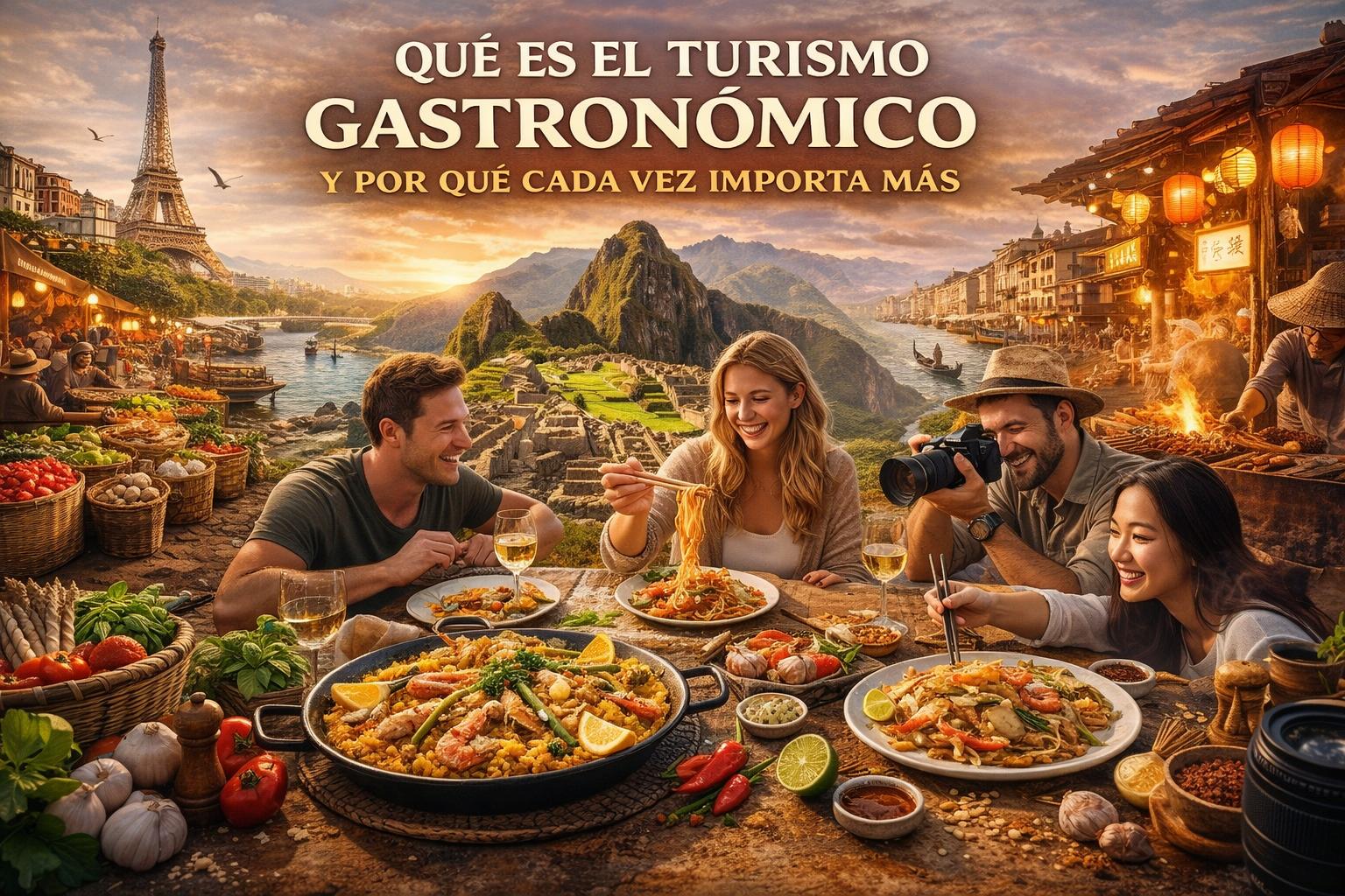 Qué es el turismo gastronómico y por qué cada vez importa más