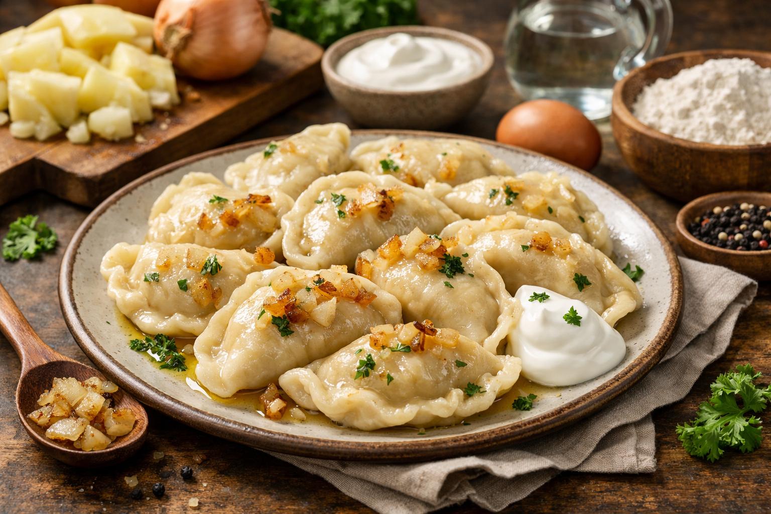 Varenyky ucranianos: Receta tradicional paso a paso