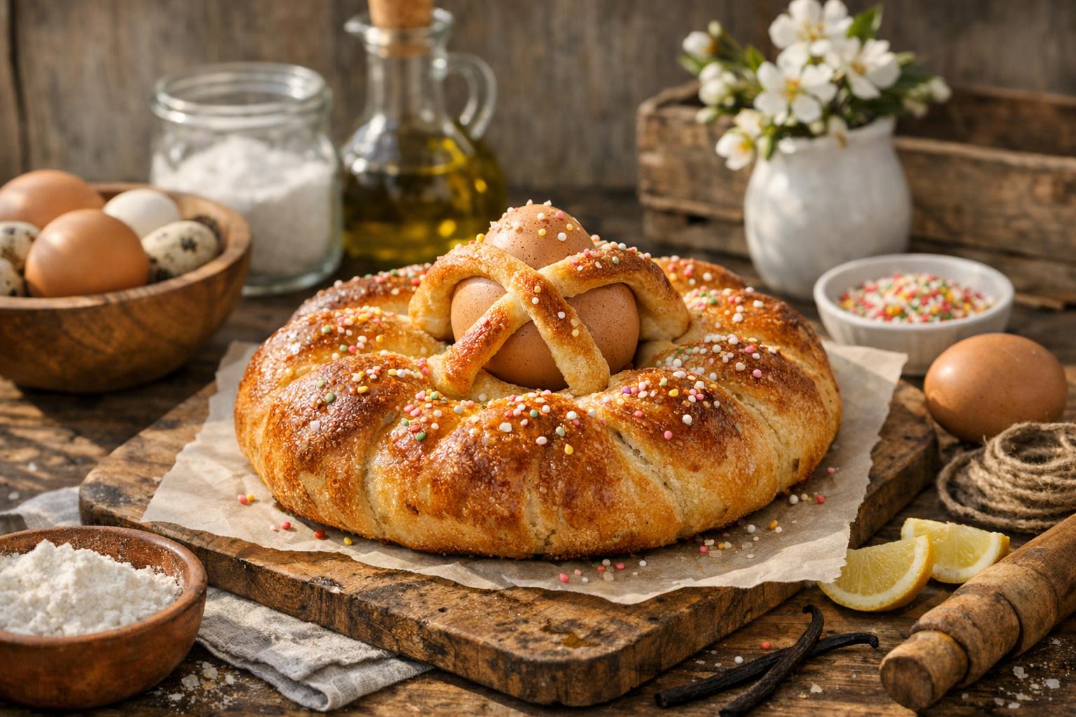 Scarcella pugliese: receta tradicional de Pascua