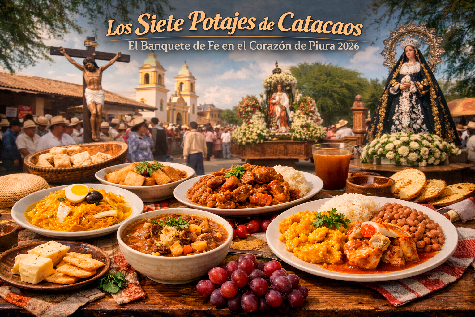 Los Siete Potajes de Catacaos: El Banquete de Fe en el Corazón de Piura (2026)