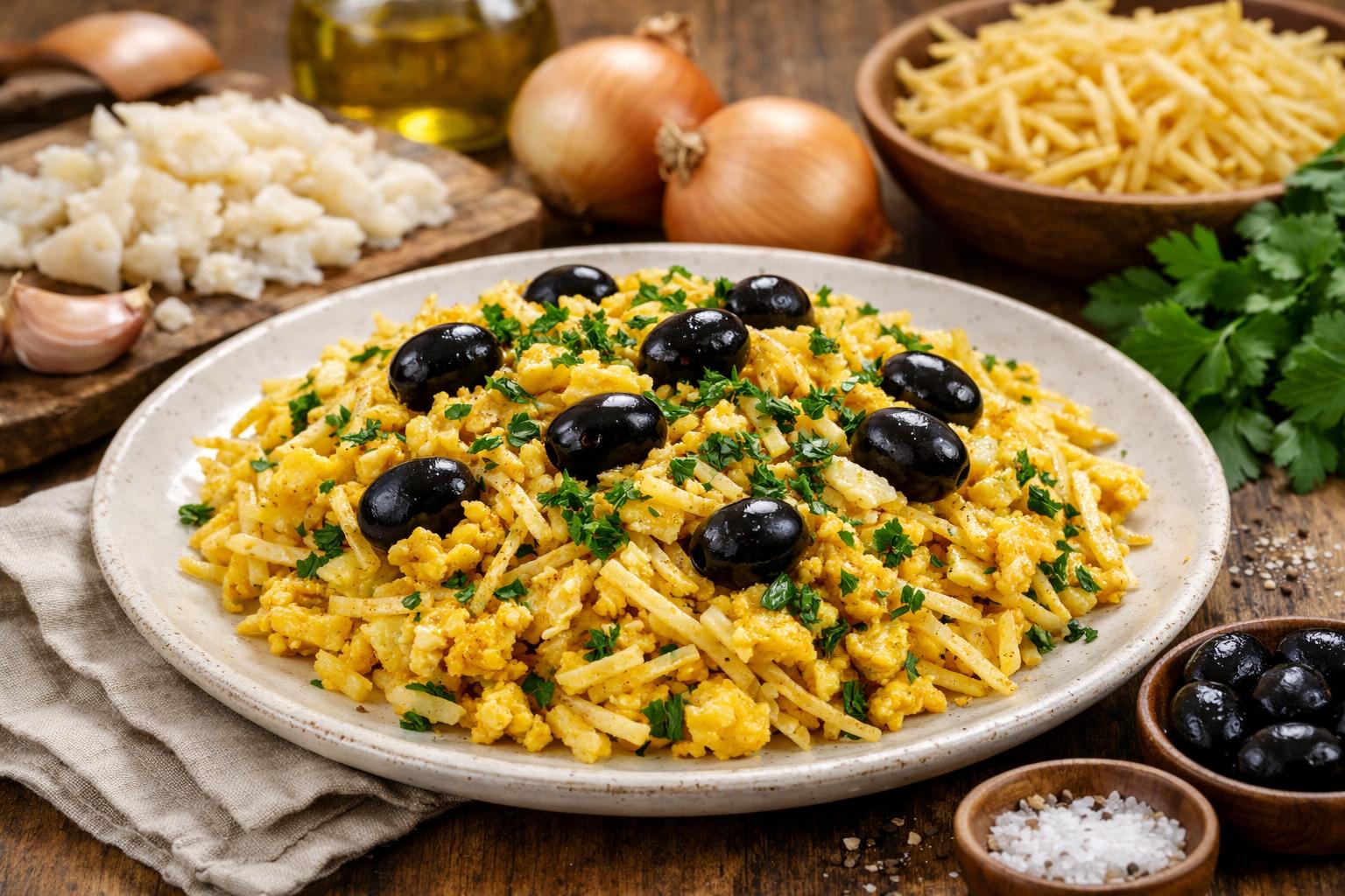 Bacalao a Brás: la auténtica receta portuguesa
