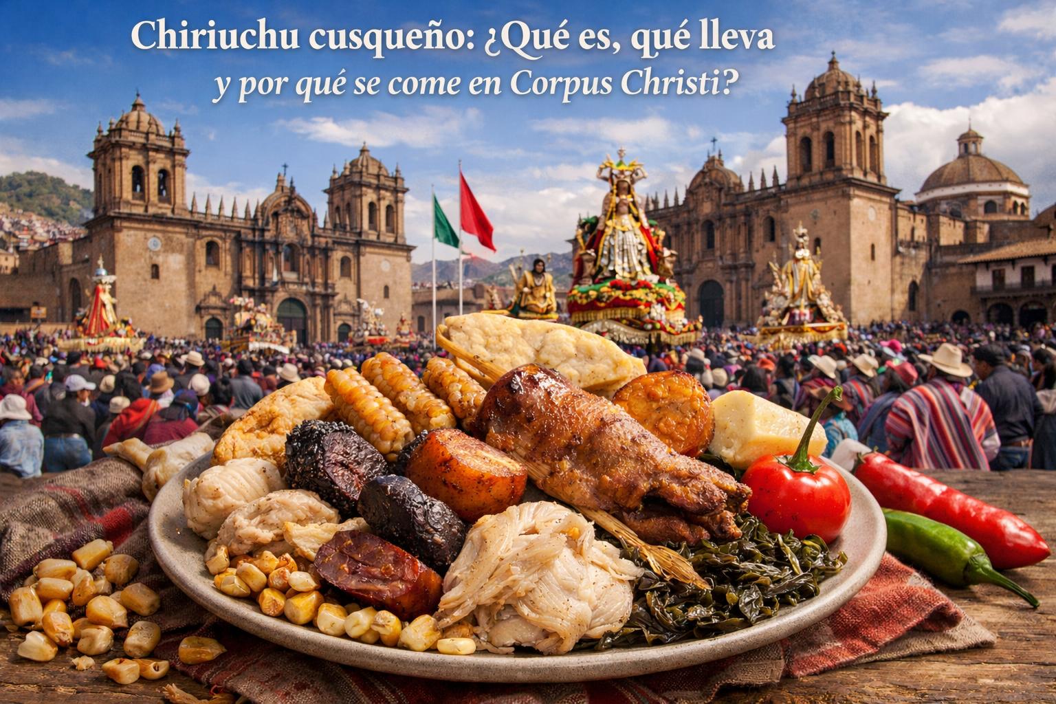 Chiriuchu cusqueño: qué es, qué lleva y por qué se come en Corpus Christi