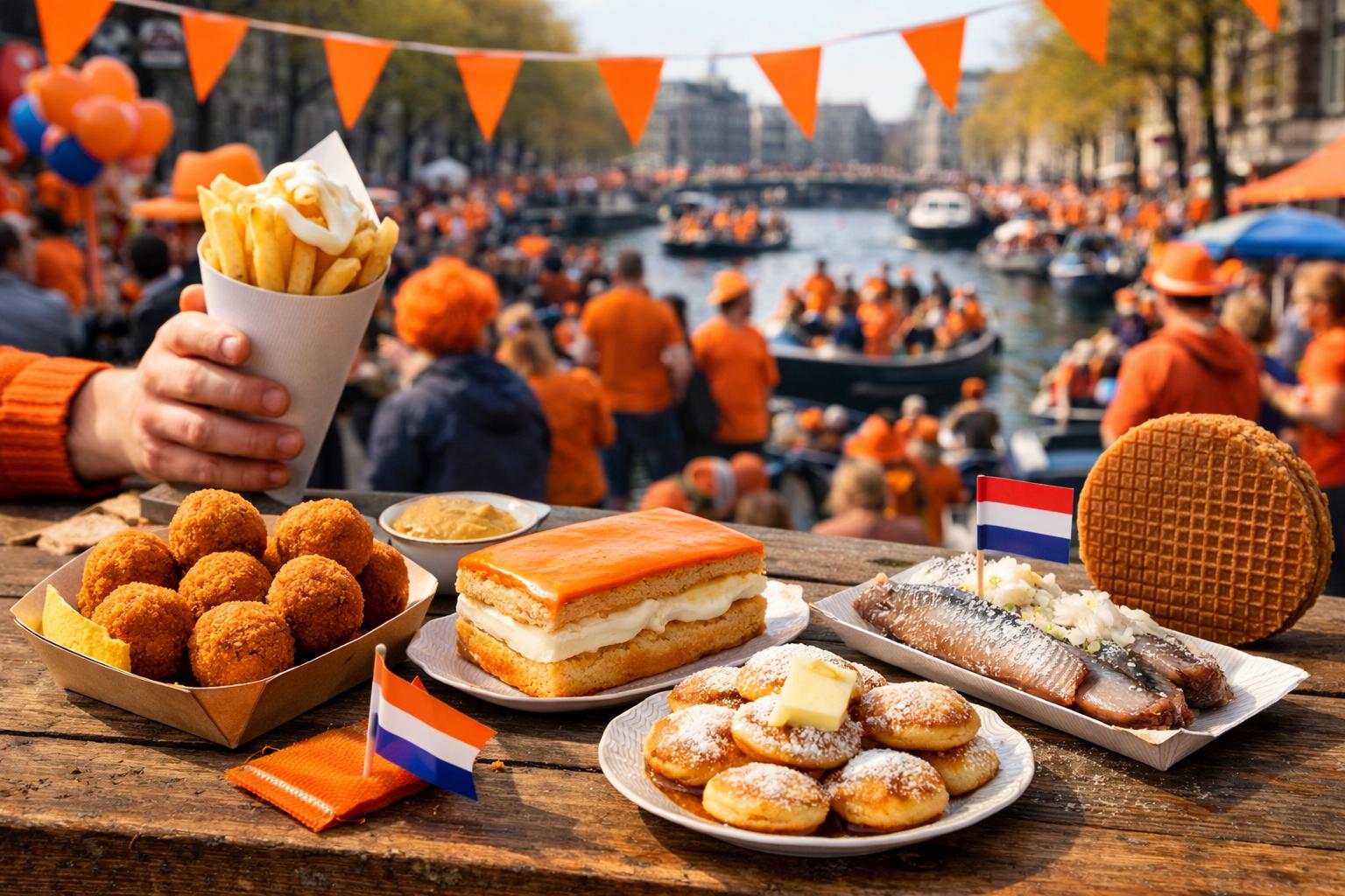 Día del Rey en Países Bajos: dulces, street food y cocina naranja
