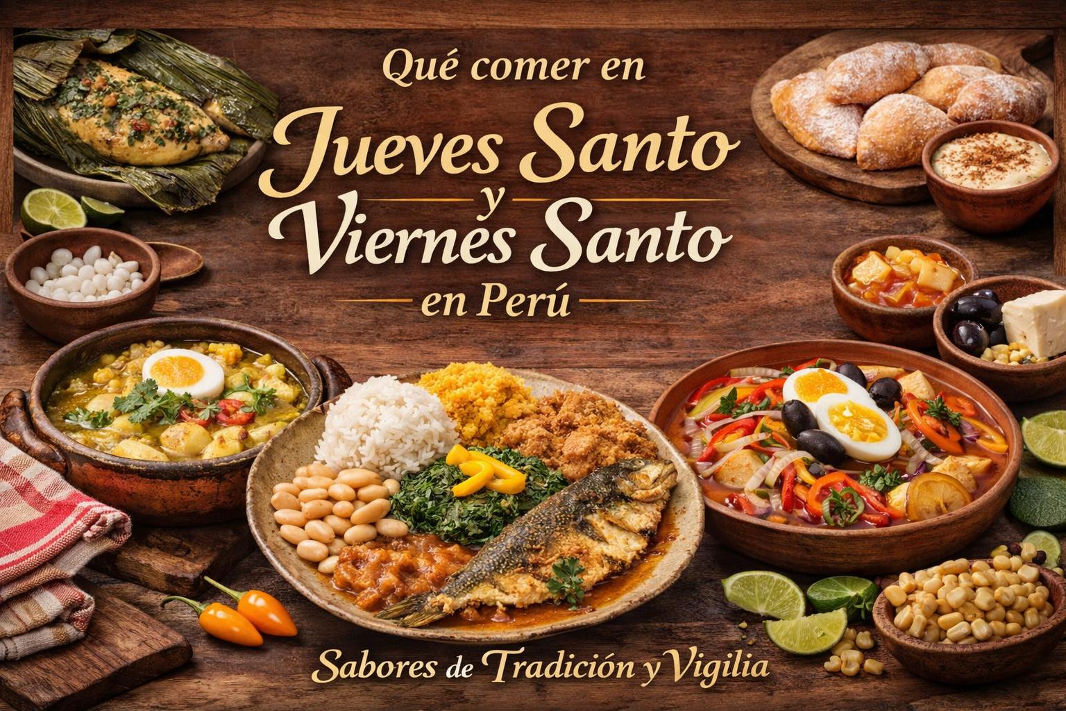 Qué comer en Jueves Santo y Viernes Santo en Perú