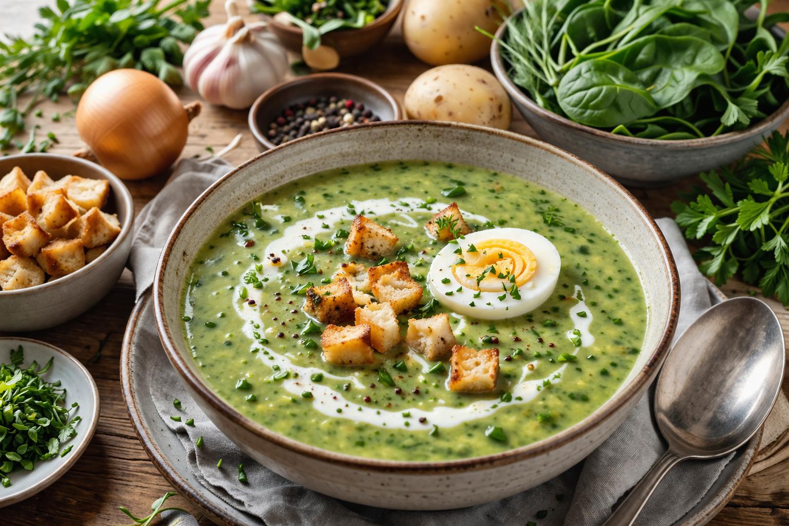 Gründonnerstagssuppe: Receta tradicional alemana para Jueves Santo