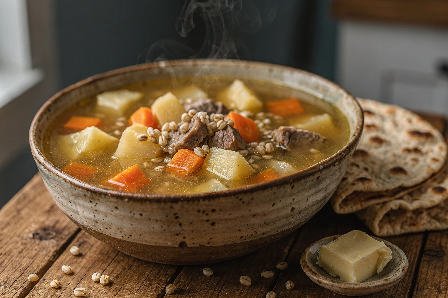 Betasuppe noruega: sopa tradicional de carne y verduras