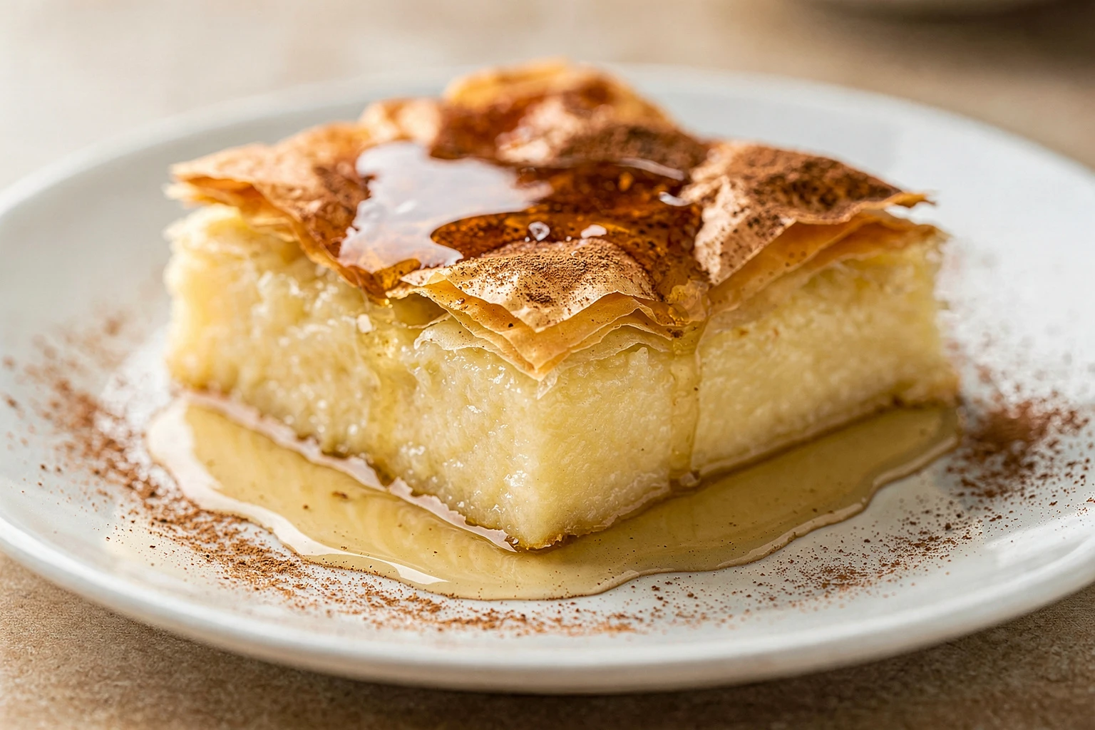 Galaktoboureko griego: receta tradicional del postre heleno