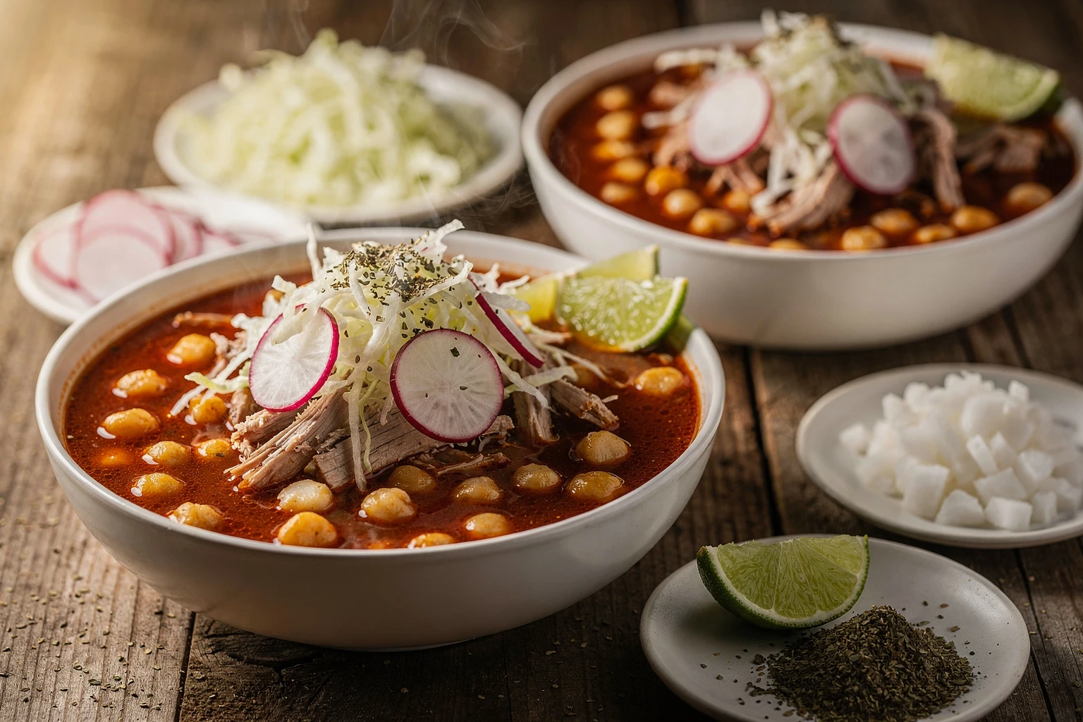 Pozole rojo mexicano: receta tradicional con cerdo