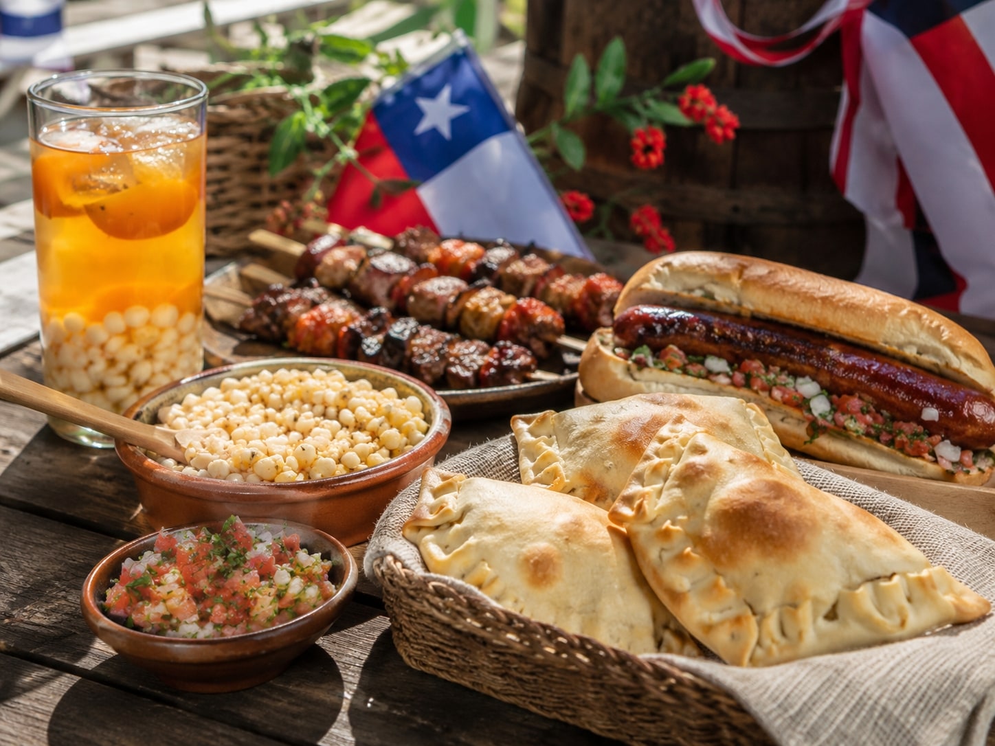 Comidas típicas chilenas para celebrar las Fiestas Patrias
