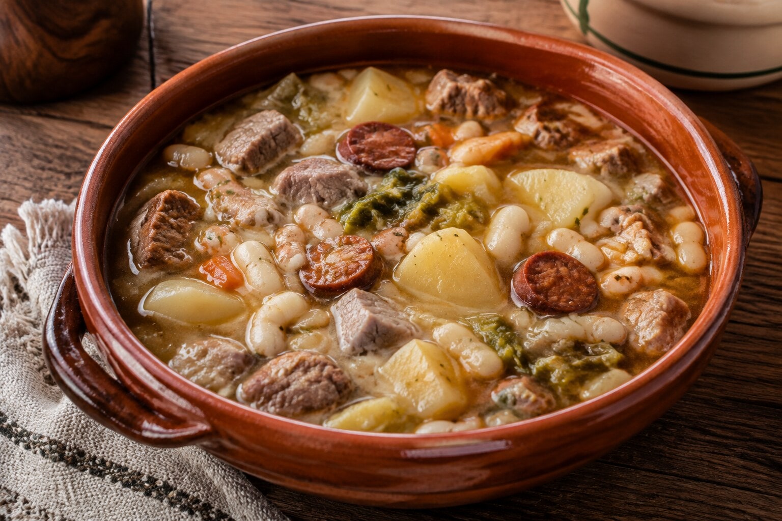 Sopa da Pedra de Almeirim, especialidad tradicional de la gastronomía portuguesa