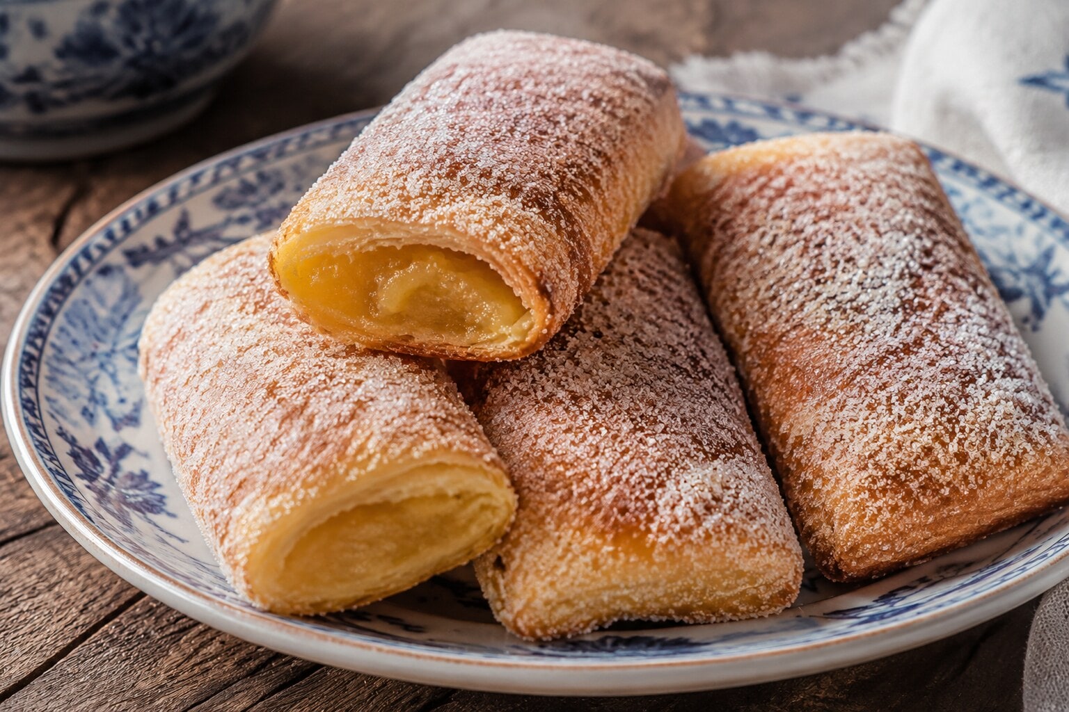 Travesseiros de Sintra, especialidad tradicional de la gastronomía portuguesa
